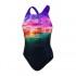 Speedo SunBloom Placement Digital Powerback Swimsuit