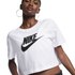 Nike Camiseta de manga curta Sportswear Essential Icon Futura Crop