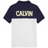 Calvin klein jeans Piqué ColorBlock Kurzarm Poloshirt