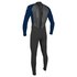 O´neill wetsuits Drakt Med Glidelås Bak Reactor II 3/2 Mm