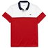 Lacoste Sport Technical Breathable Color Block Korte Mouwen Poloshirt