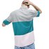 Lacoste Live Loose Fit Color Block Short Sleeve Polo Shirt