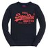 Superdry Vintage Logo Neon Lite Crew Sweatshirt