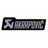 Akrapovic Klistermærke Mono Logo