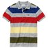 Lacoste Colored Stripes Short Sleeve Polo Shirt