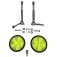 Vicma Adjustable MTB Stabilizer Wheels