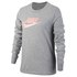 Nike Sportswear Essential Futura Hook T-shirt met lange mouwen