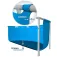 Intex Small Frame Collapsible Rectangular Tubular Pool