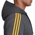 adidas Essentials 3 Stripes Top Regular Full Zip Sweatshirt