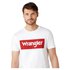 Wrangler Logo kortarmet t-skjorte