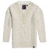 Superdry Lannah Lace Vee Cable Knit Sweater