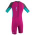 O´neill wetsuits Tuta Junior Con Zip Sul Retro Reactor Spring 2 Mm