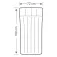 Intex Lit gonflable individuel Camping
