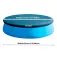 Intex Couverture de piscine Easy Set