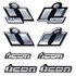 Icon Chrome Stickers