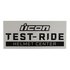 Icon Test-Ride Helmet Center Sticker
