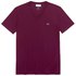 Lacoste V-Neck Pima Cotton Short Sleeve T-Shirt