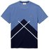 Lacoste Made In France Crew Neck Jacquard Patterned Piqué Korte Mouwen T-Shirt