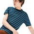 Lacoste Motion Striped Ultra Fine Cotton Piqué Kurzarm T-Shirt