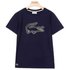 Lacoste Crew Neck 3D Effect Crocodile Cotton Short Sleeve T-Shirt