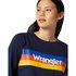 Wrangler Rainbow Lange Mouwen T-Shirt