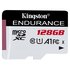 Kingston Tarjeta Memoria Endurance Micro SD Class 10 128GB