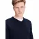 Jack & jones Pull à col en V Basic Knit