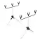 Lineaeffe Set 3 Rods 钓竿支架