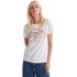 Superdry T-Shirt Manche Courte Premium Goods Luxe Embroidered