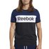 Reebok T-Shirt Manche Courte Training Essentials Linear Logo Blocked
