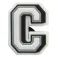 Jibbitz 문자 C
