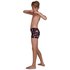 Speedo GlitchAmp Allover 1 Leg Swim Boxer