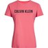 Calvin klein Logo T-shirt med korta ärmar