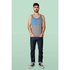 Snap climbing T-shirt sans manches Two-Colored Pocket
