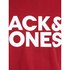 Jack & jones T-Shirt Manche Courte Corp Logo O-Neck Slim Fit Large Print