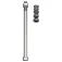 Tacx Essieu E-Thru 12x1 mm