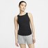 Nike T-shirt Sans Manches Yoga Ruched