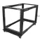 Startech 12U serverrack met 4 staanders en verstelbare diepte