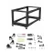 Startech 12U serverrack met 4 staanders en verstelbare diepte
