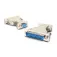 Startech Adaptador Cable sèrie DB9 a DB25 -F/M
