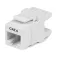 Startech 180° Cat 6 Keystone Wall Jack