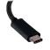 Startech -Svart USB-C til VGA-adapter