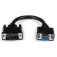 Startech Kabel DVI do VGA M/H adapter 20 cm