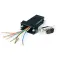 Startech DB9 naar RJ45 modulaire adapter - M/F