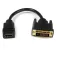Startech HDMI till DVI-D videokabel - M/H adapter