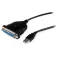 Startech USB til DB25 parallelprinter kabel 1.8m