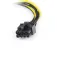 Startech 6´´ LP4 auf 8-Pin PCIe Stromkabeladapter