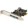 Startech 4端口 PCIe USB 3.0 卡 - 3+1