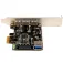 Startech 4端口 PCIe USB 3.0 卡 - 3+1