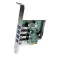 Startech Tarjeta PCIe USB 3.0 de 4 puertos